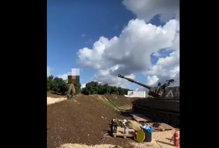 אירוע חמור: חיילת עמדה קרוב לתותח ועפה מההדף. צפו