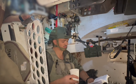 רגע של הפוגה: קבלת שבת בלב עזה | צפו