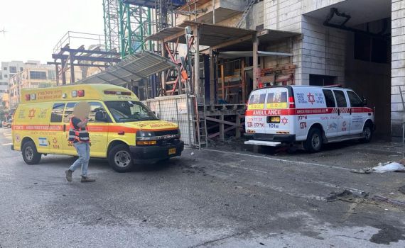 פועל זר מסין נהרג בתאונת עבודה בבת ים