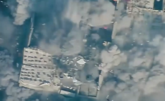 צפו: חיל האוויר השמיד את מנגנוני הביטחון של חמאס