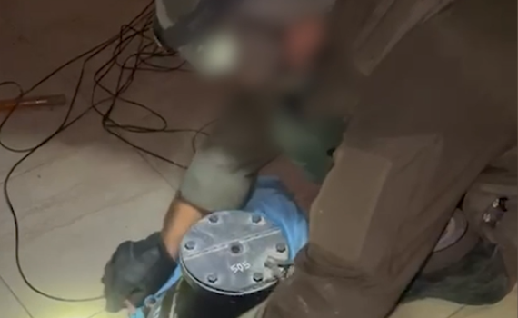 הלוחמים תפסו: עמדות אמל"ח בבתים אזרחים. צפו