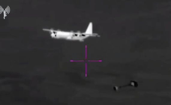 צפו: סיוע הוצנח ללוחמים בחאן יונס במבצע מיוחד