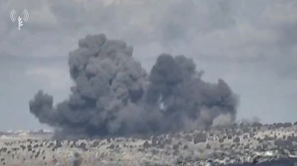 צפו: חוליית מחבלים חוסלה מהאוויר בלבנון