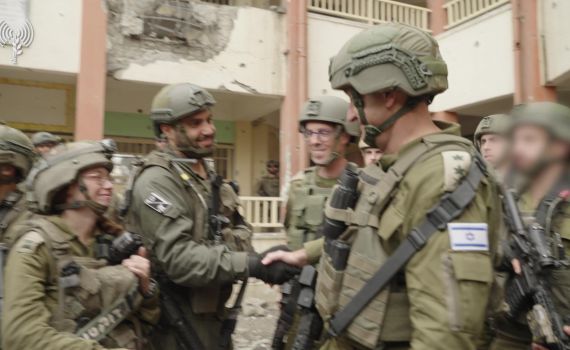 הרמטכ"ל ללוחמי גולני: נחל עוז מאחוריכם, תהיו נחושים