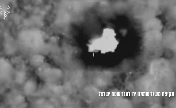 צה"ל תוקף בלבנון; יורט כלי טיס עוין שחדר לישראל