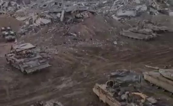 צפו: שכונת שג'עייה הפכה למגרש חנייה אחד גדול