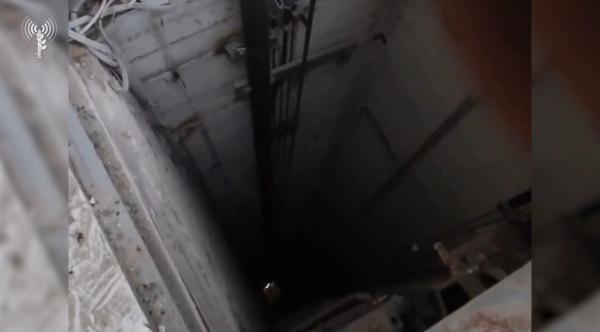 צפו: צה"ל השמיד 3 מנהרות מתחת לבית החולים