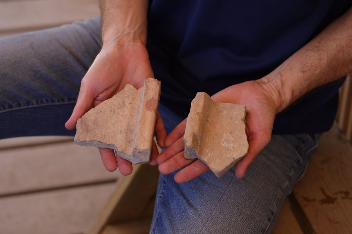 יבוא מיוון: בעיר דוד התגלו הרעפים הקדומים בישראל