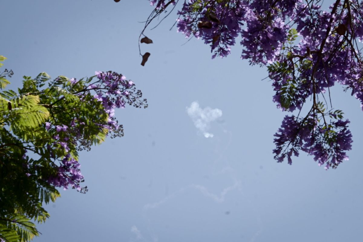 אזעקות בתל אביב וגוש דן; פצוע קל מרסיסים