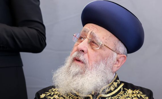 הרב יצחק יוסף סופד לרב דרעי: "אחד מטובי מנהיגינו"