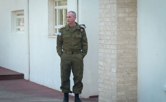 דובר צה"ל על ברק חירם: "מפקד אוגדה מקצועי וערכי"