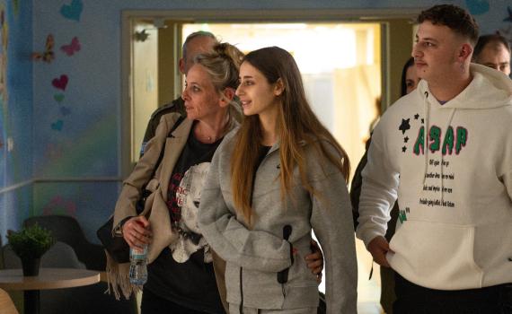 מעמד מרגש: מייה שם אמרה את ברכת הגומל