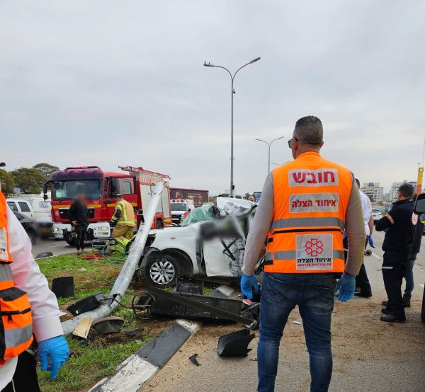 כבישים אדומים: בן 40 נהרג בתאונת דרכים באשדוד