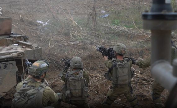 צפו: הלוחמים בקרבות פנים מול פנים בשג'עייה