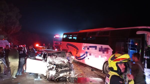 תאונה בדרום: פעולות החייאה בגבר בן 30