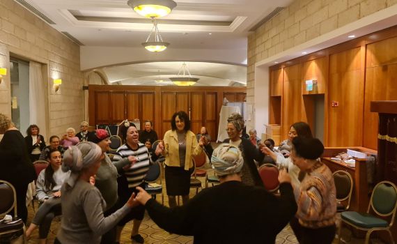 הנשים המפונות בערב של מוסיקה, פיוט ולימוד