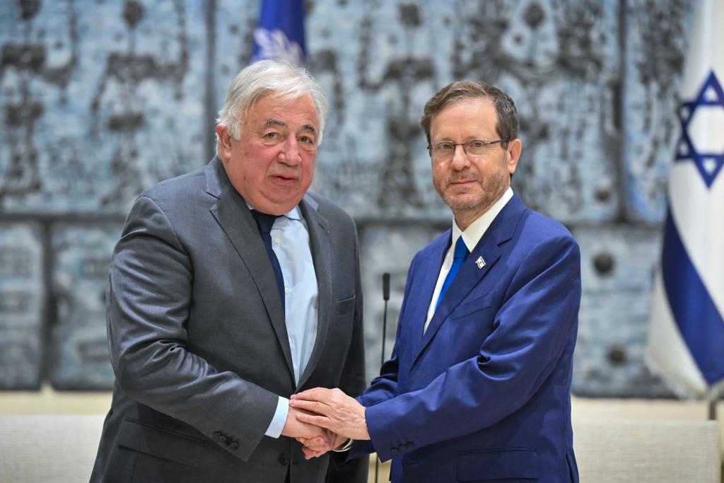 הרצוג: "אין יותר סיוע בגלל כישלון נחרץ של האו"ם"