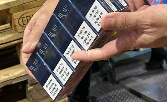 בתוך חבילות נודלס: סוכלה הברחה של 675 אלף חפיסות סיגריות