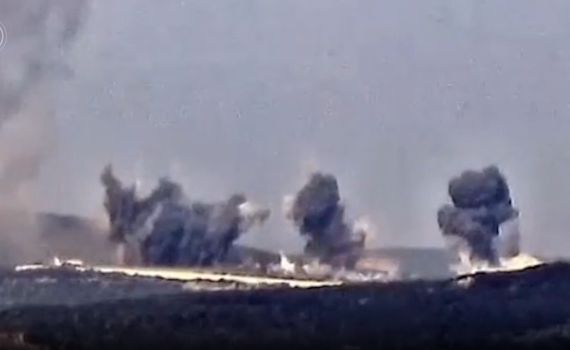 צה"ל תקף תשתיות טרור של חיזבאללה בכפר לבנוני