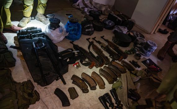 תיעוד: הלוחמים חשפו מתקן אימונים בתוך מסגד ברצועה