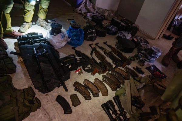 תיעוד: הלוחמים חשפו מתקן אימונים בתוך מסגד ברצועה