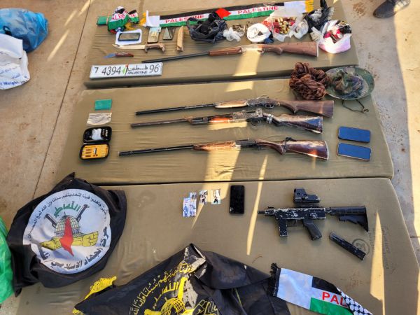 מעצר מבוקשים והחרמת אמל"ח: הפעילות ביו"ש