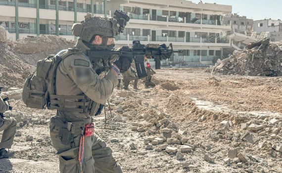 "תנו מכת אש": תיעוד מטורף מקסדת לוחם