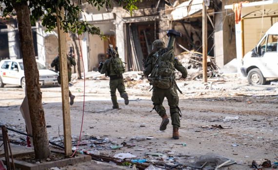 צפו: גדוד צבר משמיד את הגדוד שפלש לכפר עזה