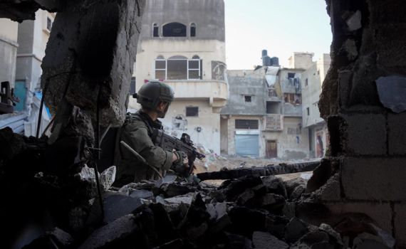 תיעוד מהקרבות: העמקת התמרון בלב חאן יונס