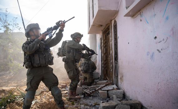 צה"ל פשט על חמ"ל של כוח נוח'בה בחאן יונס