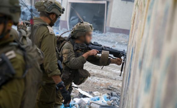 עזה: לוחמים זיהו מחבלים שמתכוננים לקרב ותקפו