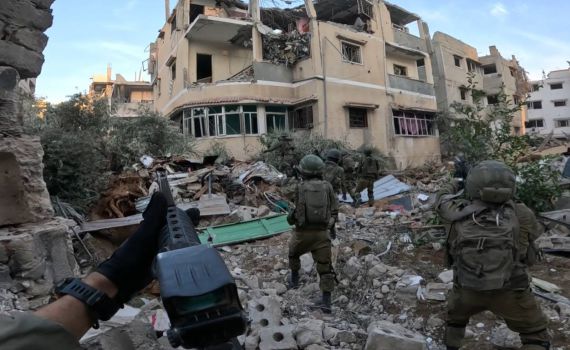 תיעוד: הלוחמים בקרב פנים מול פנים נגד מחבלי חמאס