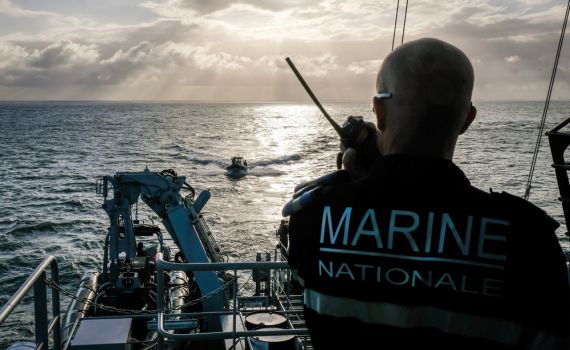 צבא צרפת יירט שני כטב"מים מול חופי תימן