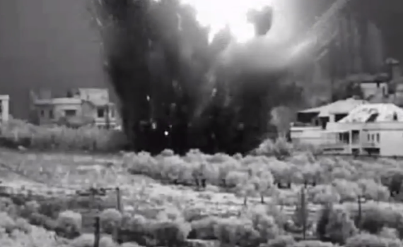 הכתישה נמשכת: מטוסי קרב הפציצו מטרות חיזבאללה | צפו