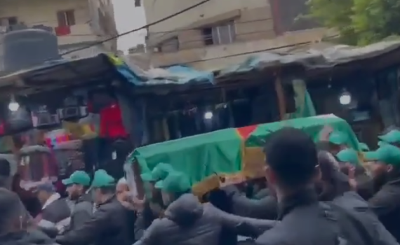 אחרי שחוסל: בכיר חמאס אל-עארורי נקבר בלבנון