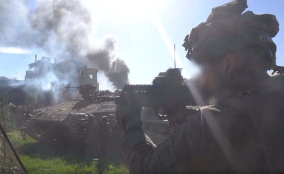 צפו: צה"ל פשט על מקום המפגש של בכירי חמאס