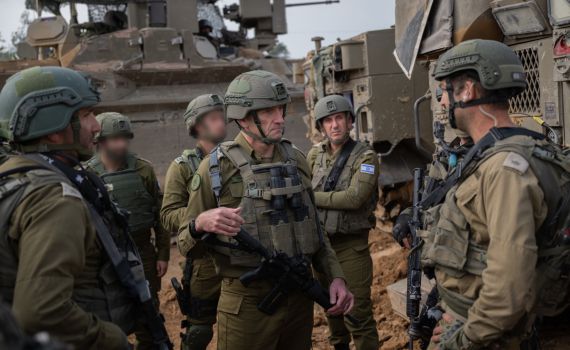 הרמטכ"ל בזירת האסון: חשים את מחיר המלחמה