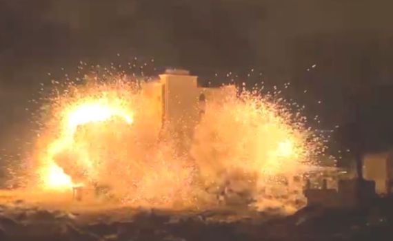 צפו: צה"ל השמיד את מפעלי התחמושת של חמאס