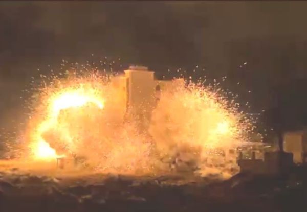 צפו: צה"ל השמיד את מפעלי התחמושת של חמאס