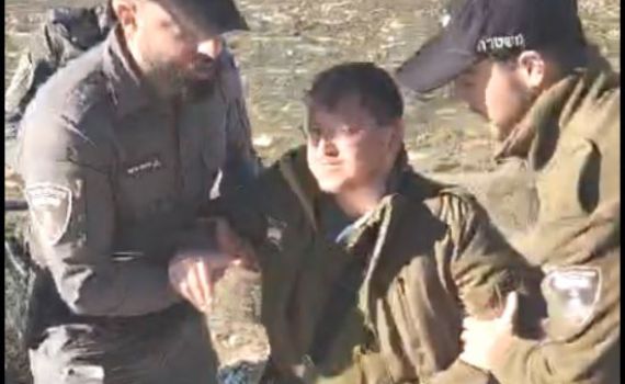 חייל מילואים ביקש להגיע ביתו שנחרב ונחסם. צפו