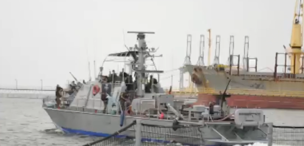 תיעוד מיוחד: כך חיל הים יירט שלושה כטב״מים ששוגרו מאיראן