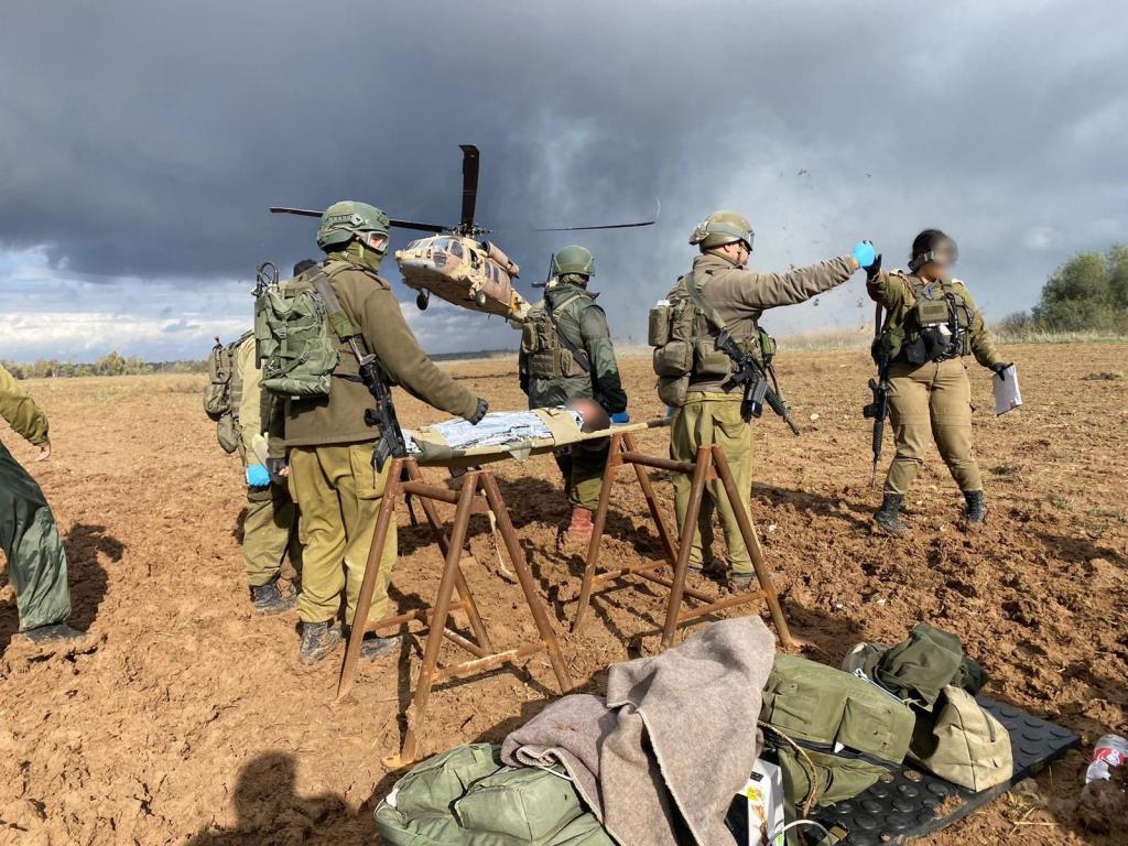 שני לוחמי מילואים נפצעו באורח קשה ברצועת עזה