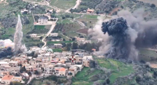 פעם שלישית ביממה: צה"ל תקף מבנים של חיזבאללה