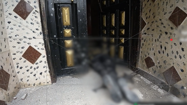 צליפה בפתח הבית: המחבל נורה לאחר שניסה להימלט