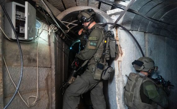 ק"מ וחצי של מנהרה: מפעל הרקטות בחאן יונס. צפו