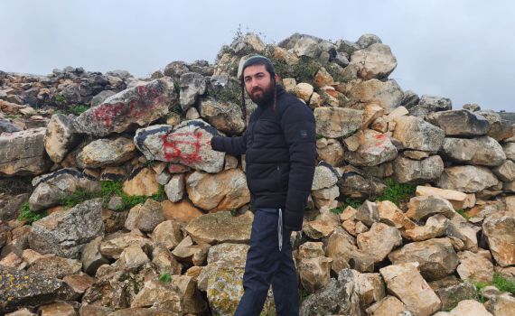 סוכות בהר עיבל: "נעשה סוף לחילול מזבח יהושע"