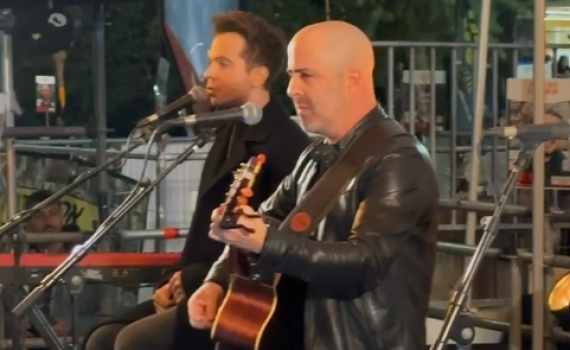 "כמו הילד בקיבוץ": עילי בוטנר בעצרת 100 הימים