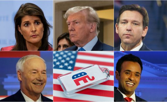 טראמפ ועוד 4: הפריימריז הרפובליקנים יוצאים לדרך