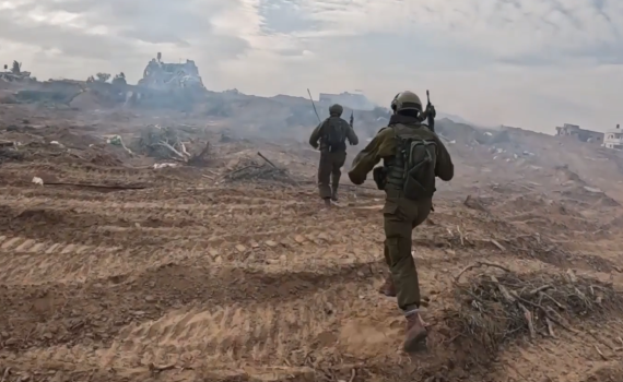 צפו: הרחפן זיהה מלמעלה, המחבלים חוסלו בטיל