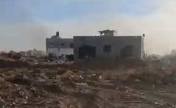 צפו: הפיצוץ בעזה הוקדש לעיתונאי עמית סגל